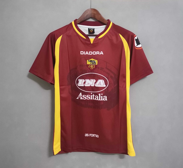 AAA Quality Roma 97/98 Home Soccer Jersey
